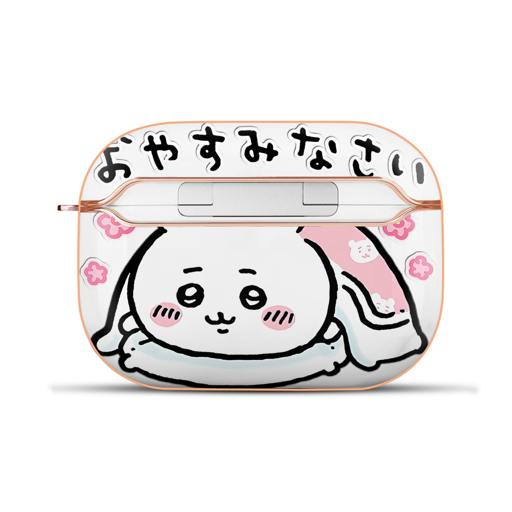 （画像用） ちいかわ ちいかわ Chii-kawa chiikawa 【AirPods Pro用】ハードシェル保護ケース｜耐衝撃・防指紋・カラビナ付き商品仕様