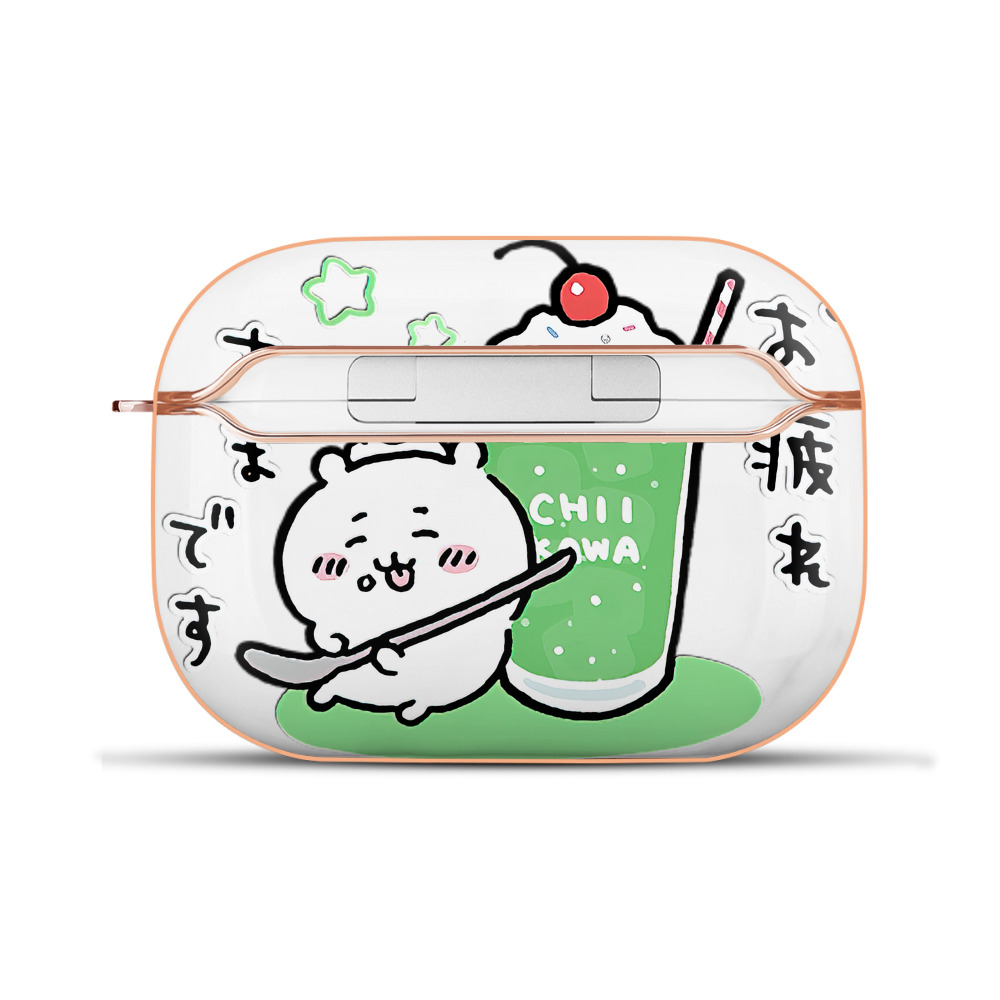 （画像用） ちいかわ ちいかわ Chii-kawa chiikawa 【AirPods Pro用】ハードシェル保護ケース｜耐衝撃・防指紋・カラビナ付き商品仕様
