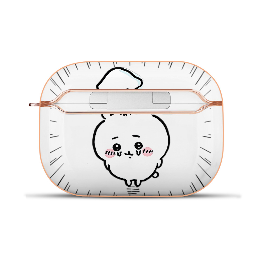 （画像用） ちいかわ ちいかわ Chii-kawa chiikawa 【AirPods Pro用】ハードシェル保護ケース｜耐衝撃・防指紋・カラビナ付き商品仕様