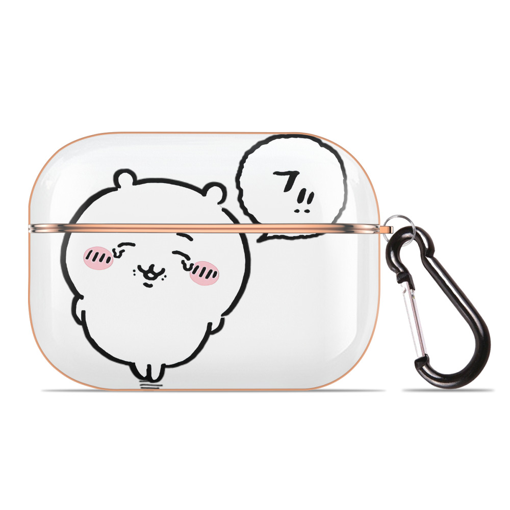 （画像用） ちいかわ ちいかわ Chii-kawa chiikawa 【AirPods Pro用】ハードシェル保護ケース｜耐衝撃・防指紋・カラビナ付き商品仕様