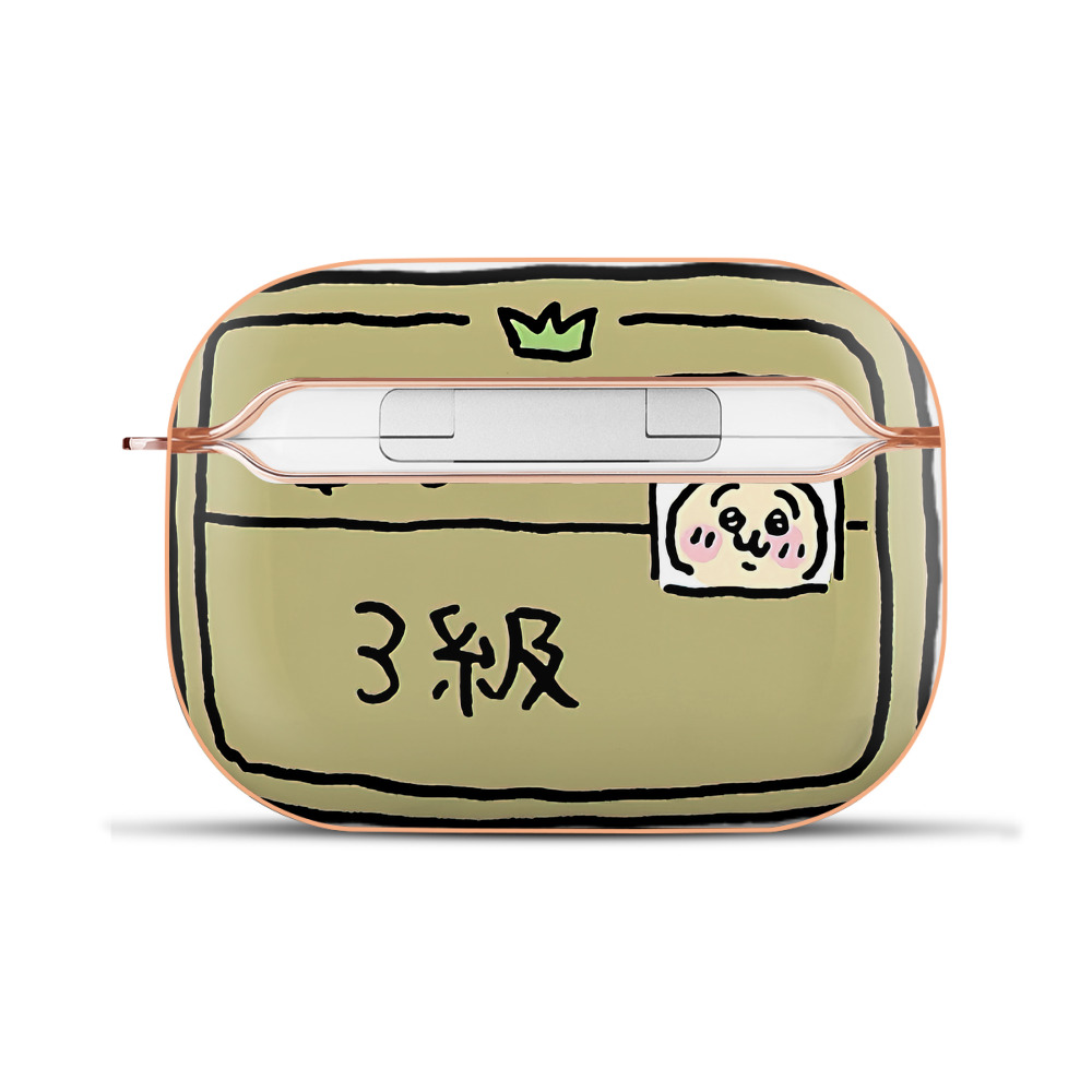 （画像用） ちいかわ うさぎ Chii-kawa usagi 【AirPods Pro用】ハードシェル保護ケース｜耐衝撃・防指紋・カラビナ付き商品仕様