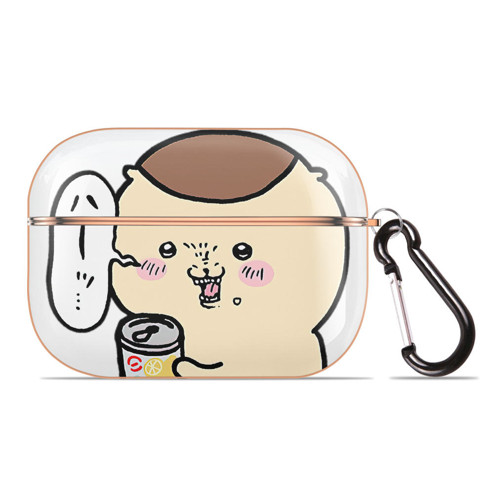 （画像用） ちいかわ くりまんじゅう Chii-kawa kuri manjū 【AirPods Pro用】ハードシェル保護ケース｜耐衝撃・防指紋・カラビナ付き商品仕様