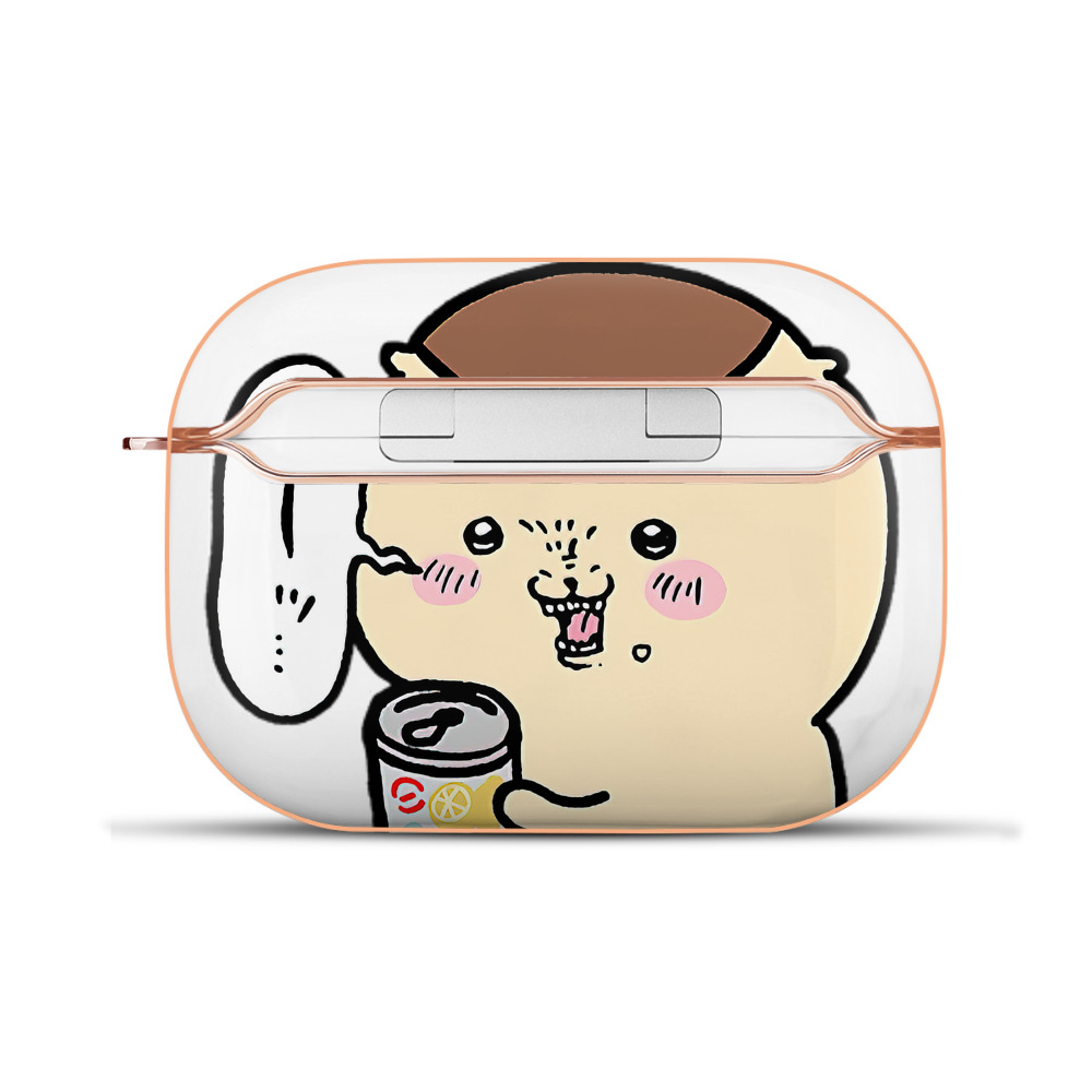 （画像用） ちいかわ くりまんじゅう Chii-kawa kuri manjū 【AirPods Pro用】ハードシェル保護ケース｜耐衝撃・防指紋・カラビナ付き商品仕様