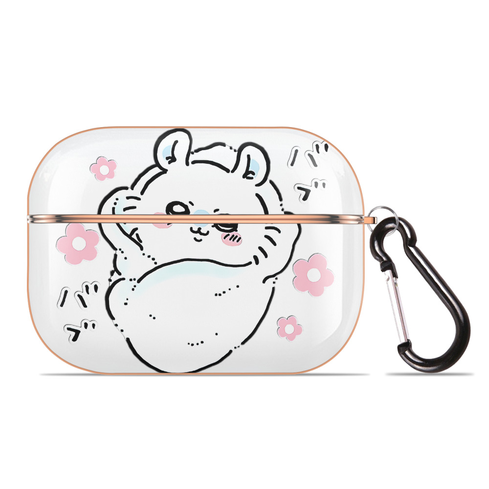 （画像用） ちいかわ モモンガ Chii-kawa Momonga 【AirPods Pro用】ハードシェル保護ケース｜耐衝撃・防指紋・カラビナ付き商品仕様