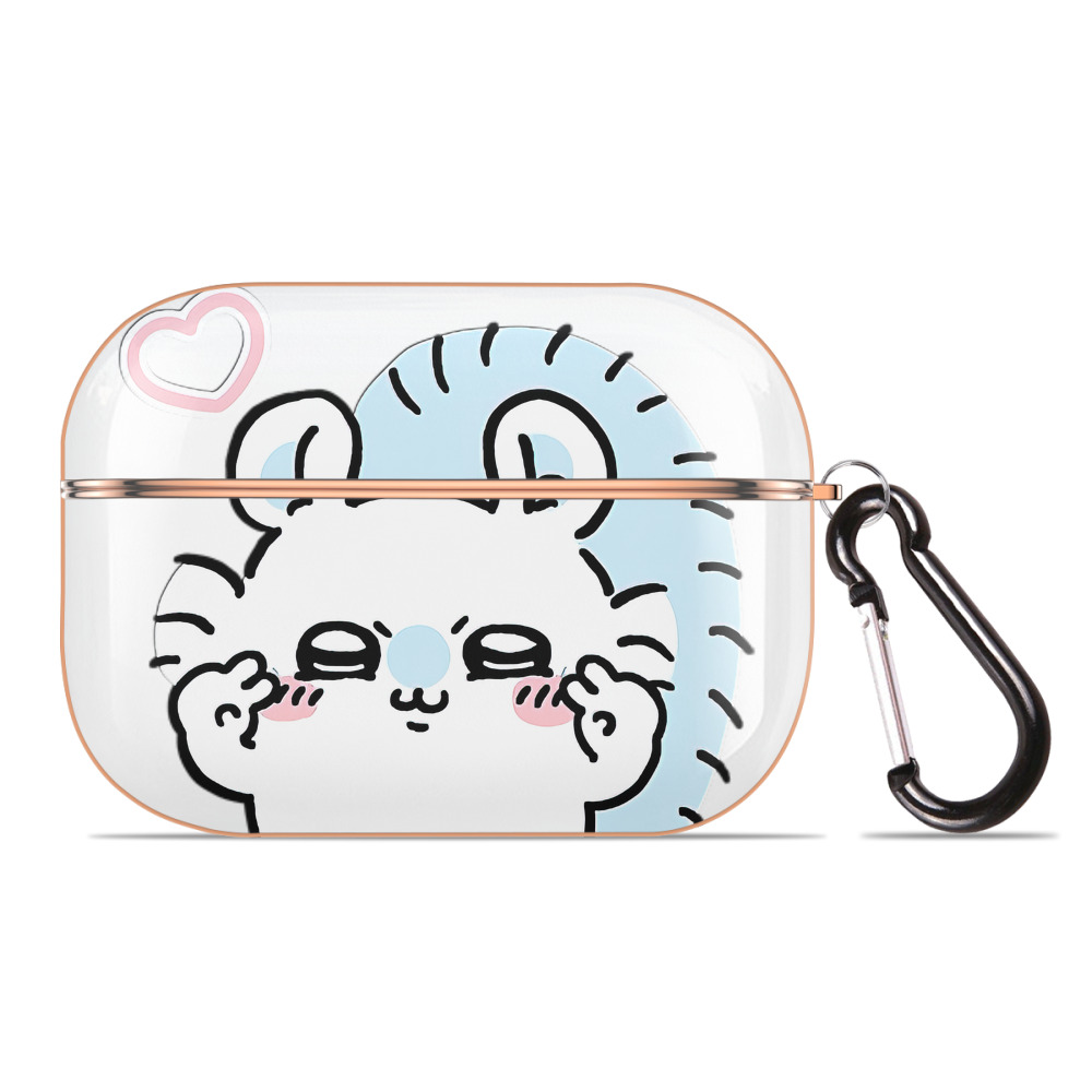 （画像用） ちいかわ モモンガ Chii-kawa Momonga 【AirPods Pro用】ハードシェル保護ケース｜耐衝撃・防指紋・カラビナ付き商品仕様