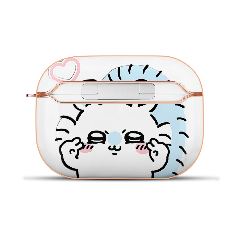 （画像用） ちいかわ モモンガ Chii-kawa Momonga 【AirPods Pro用】ハードシェル保護ケース｜耐衝撃・防指紋・カラビナ付き商品仕様