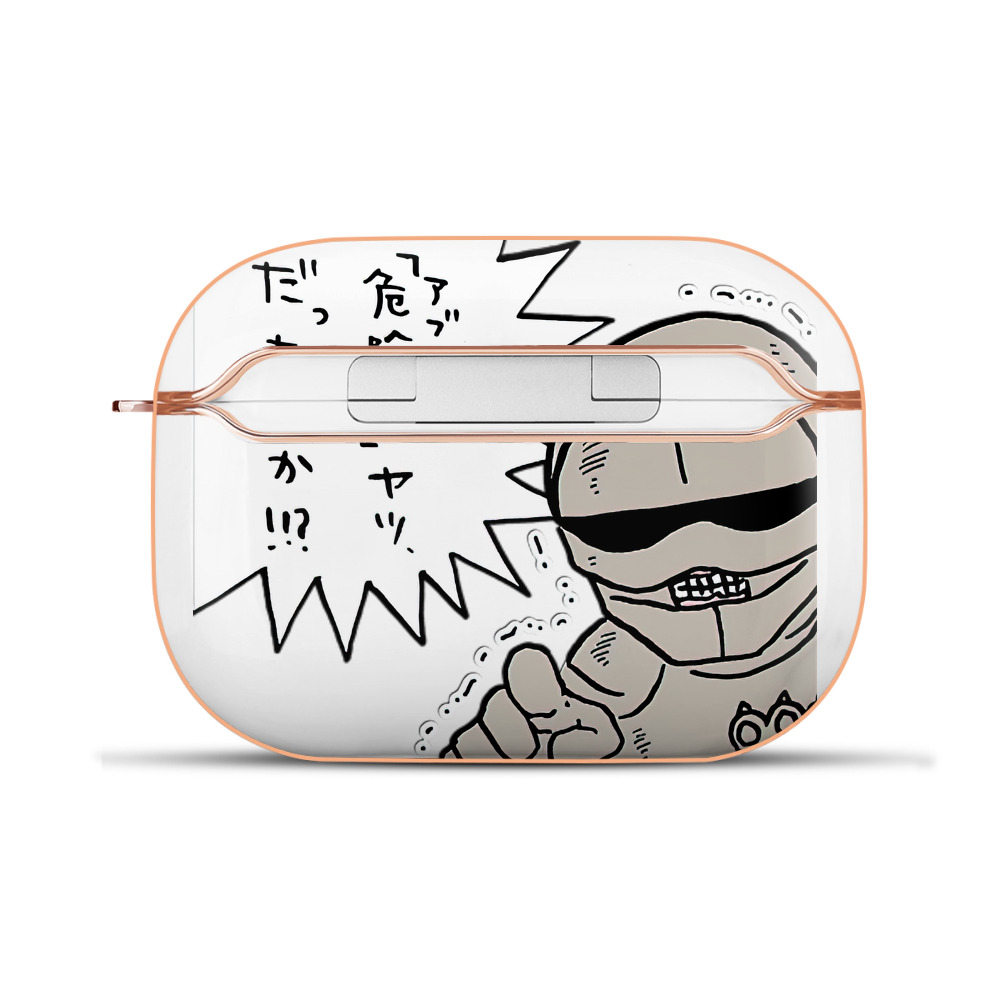（画像用） ちいかわ 労働の鎧さん Chii-kawa Mr. Armor of Labor 【AirPods Pro用】ハードシェル保護ケース｜耐衝撃・防指紋・カラビナ付き商品仕様