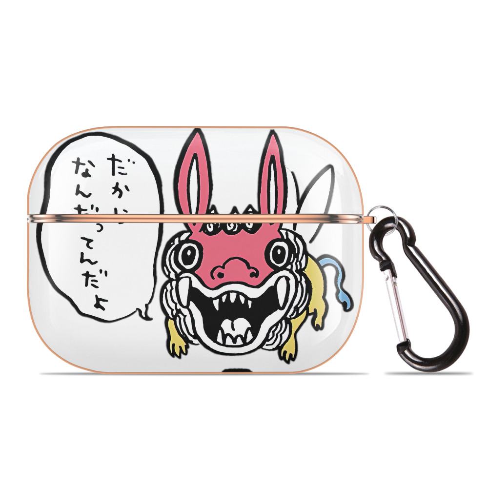（画像用） ちいかわ でかつよ Chii-kawa Dekatsuyo 【AirPods Pro用】ハードシェル保護ケース｜耐衝撃・防指紋・カラビナ付き商品仕様