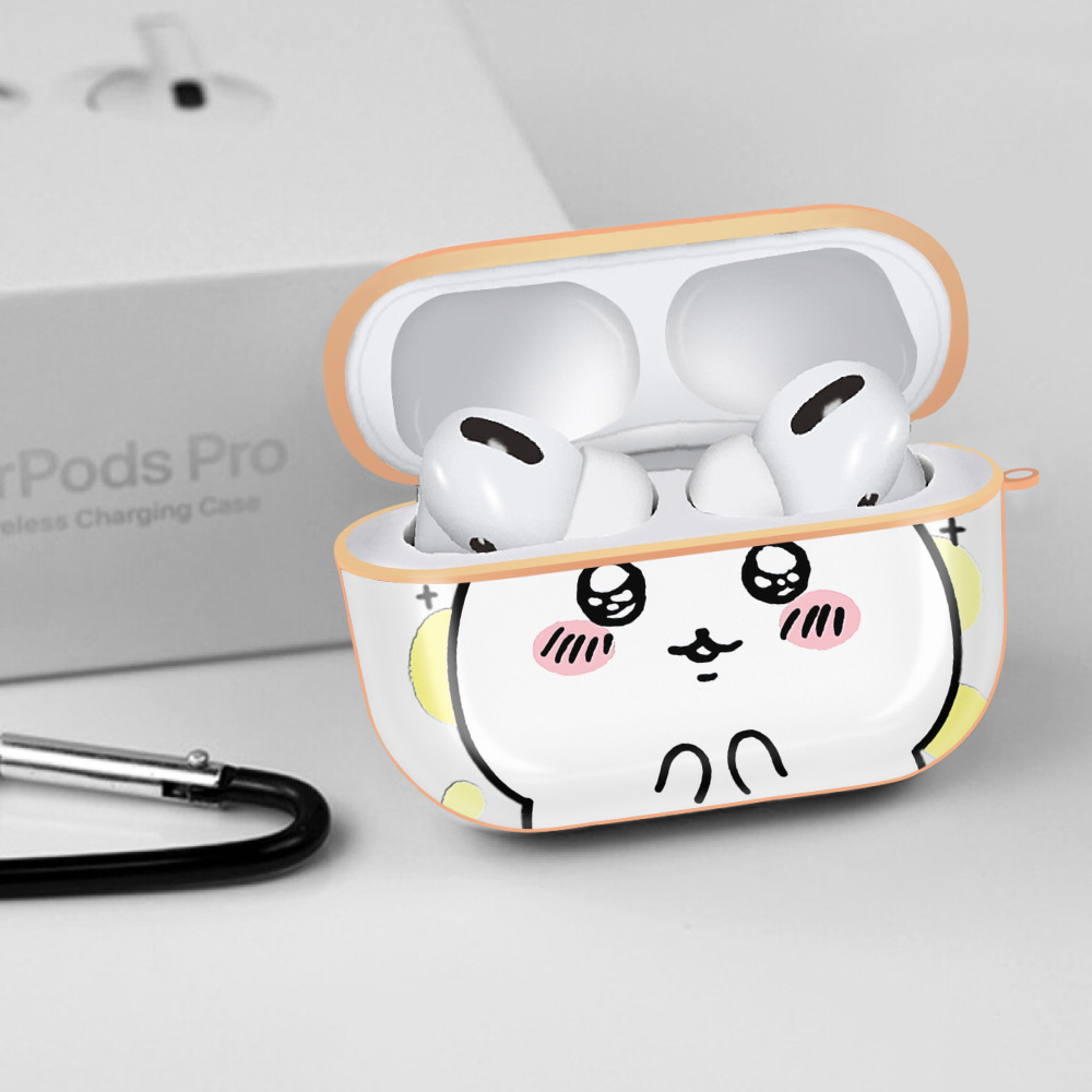 ちいかわ ちいかわ Chii-kawa chiikawa 【AirPods Pro用】ハードシェル保護ケース｜耐衝撃・防指紋・カラビナ付き商品仕様