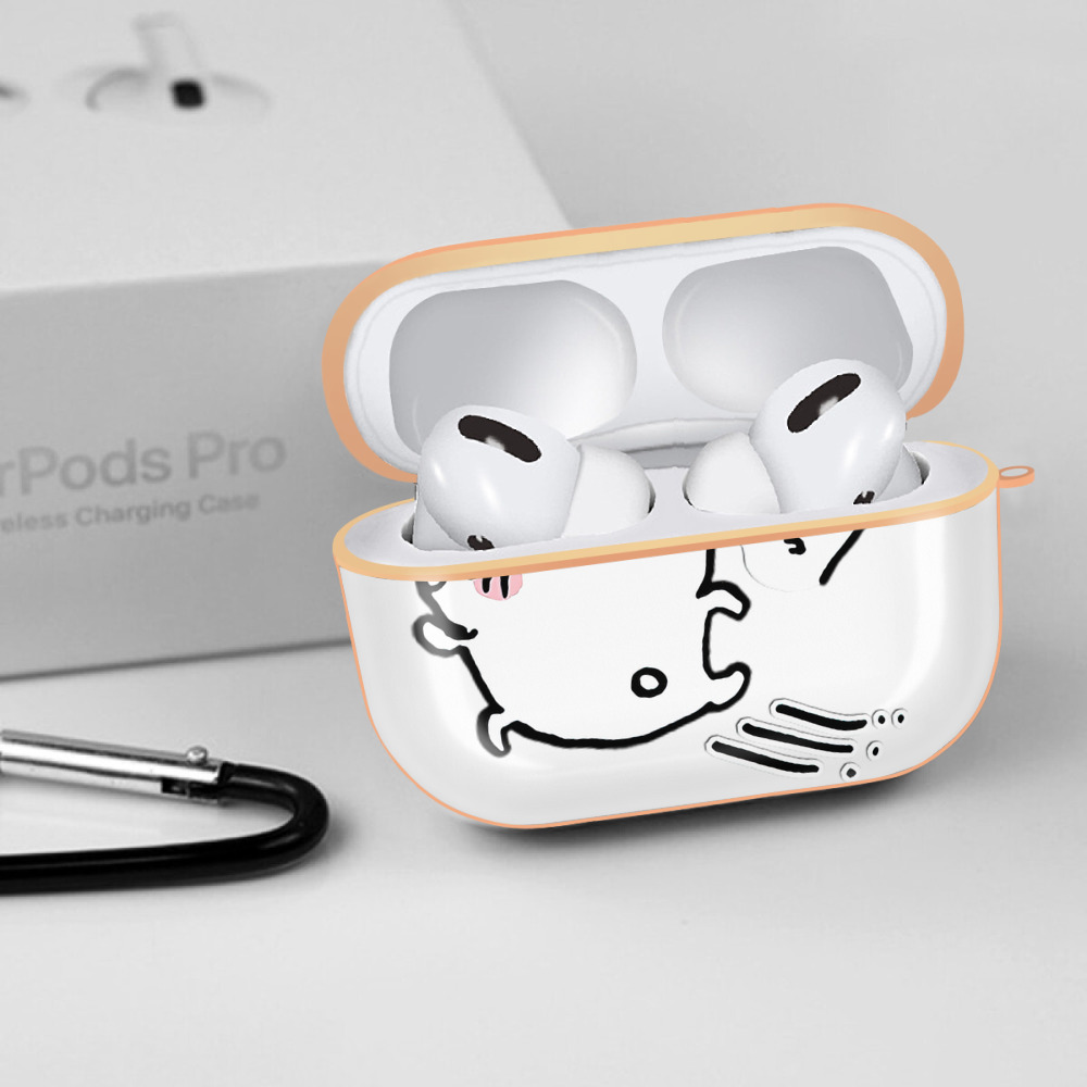 ちいかわ ちいかわ Chii-kawa chiikawa 【AirPods Pro用】ハードシェル保護ケース｜耐衝撃・防指紋・カラビナ付き商品仕様