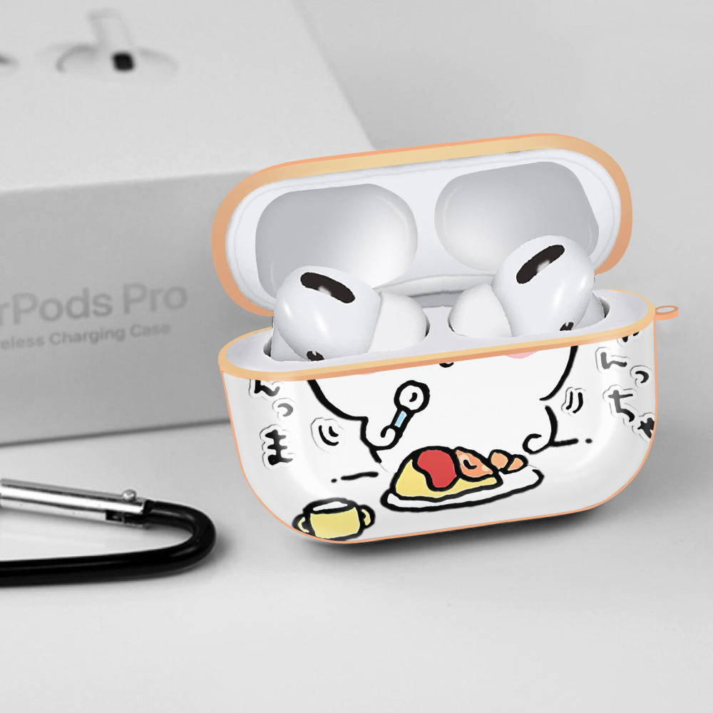 ちいかわ ちいかわ Chii-kawa chiikawa 【AirPods Pro用】ハードシェル保護ケース｜耐衝撃・防指紋・カラビナ付き商品仕様
