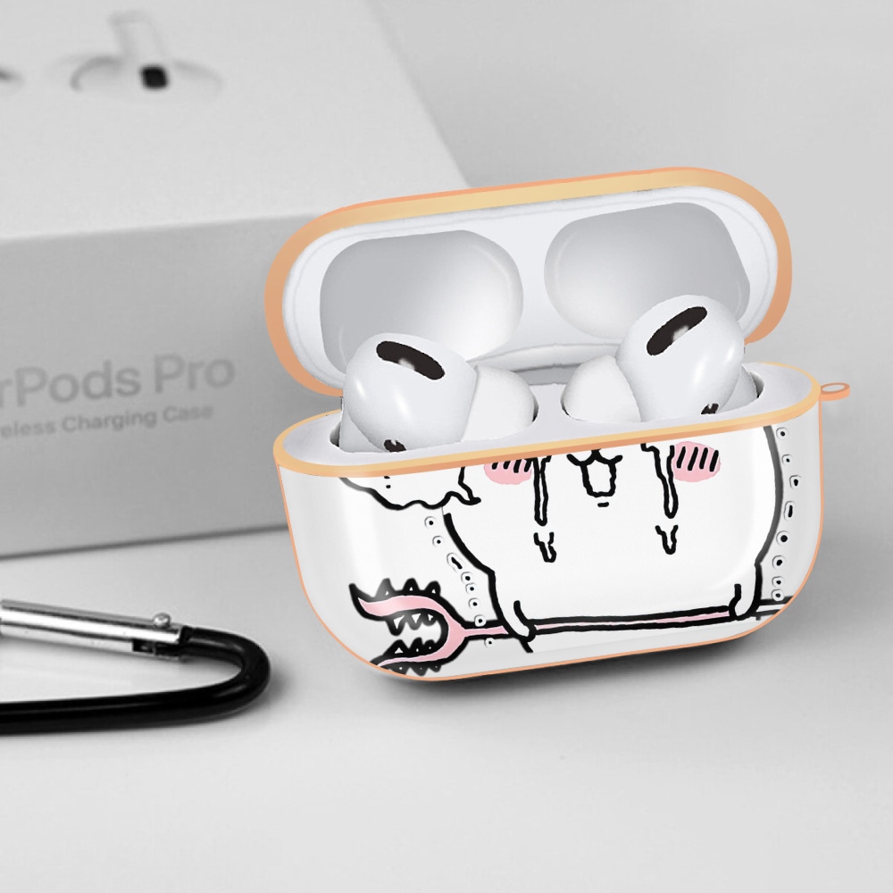 ちいかわ ちいかわ Chii-kawa chiikawa 【AirPods Pro用】ハードシェル保護ケース｜耐衝撃・防指紋・カラビナ付き商品仕様